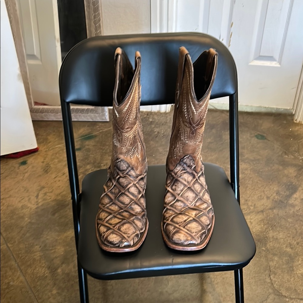 Brown Western Cowboy Boots